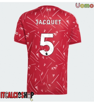 Liverpool Jeremy Jacquet #5 Prima Maglia 2026-27 Manica Corta